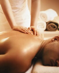 Massage Therapy at Nobleman Quarters Barbershop Las Vegas